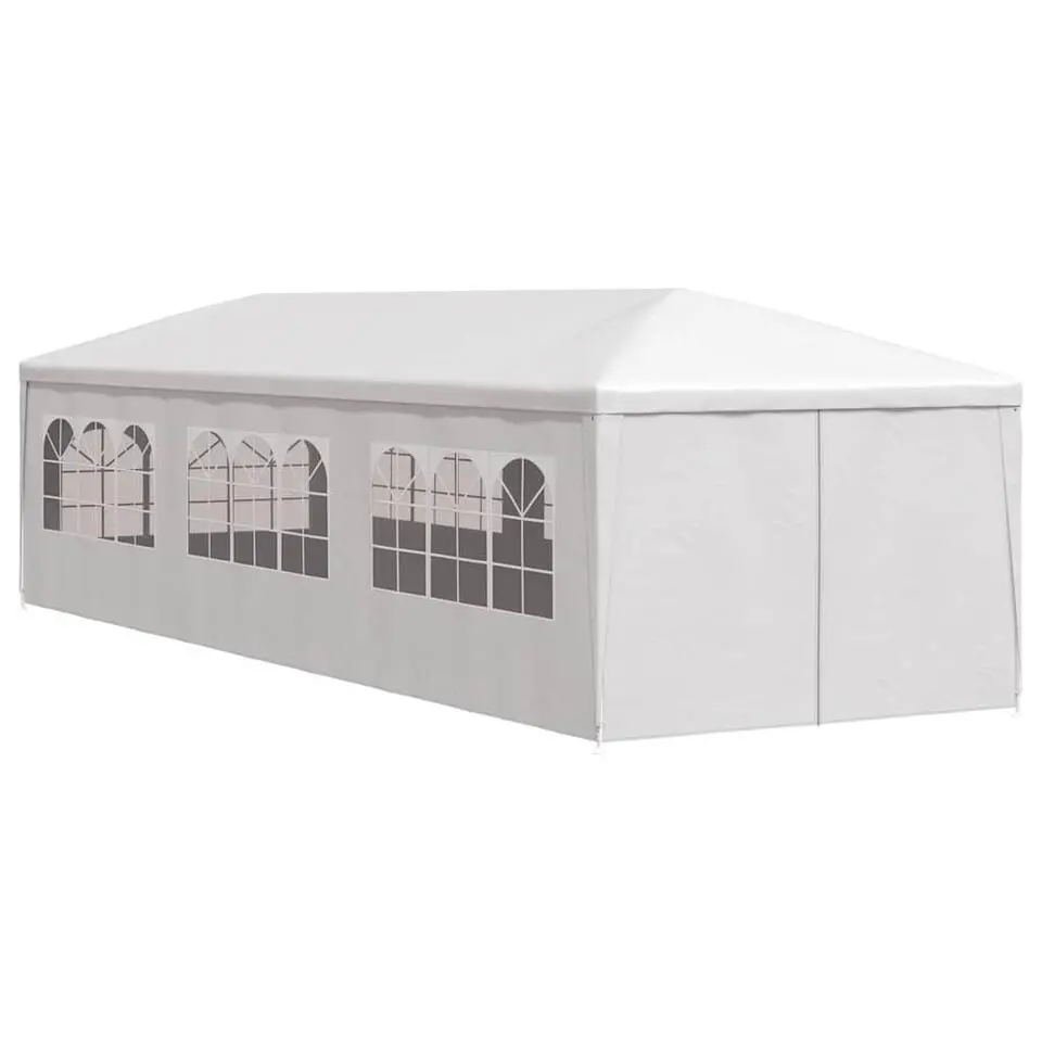 vidaXL - Partytent - Wit - Stof