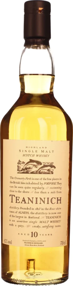 TEANINICH 10 YEARS SINGLE MALT 70CL