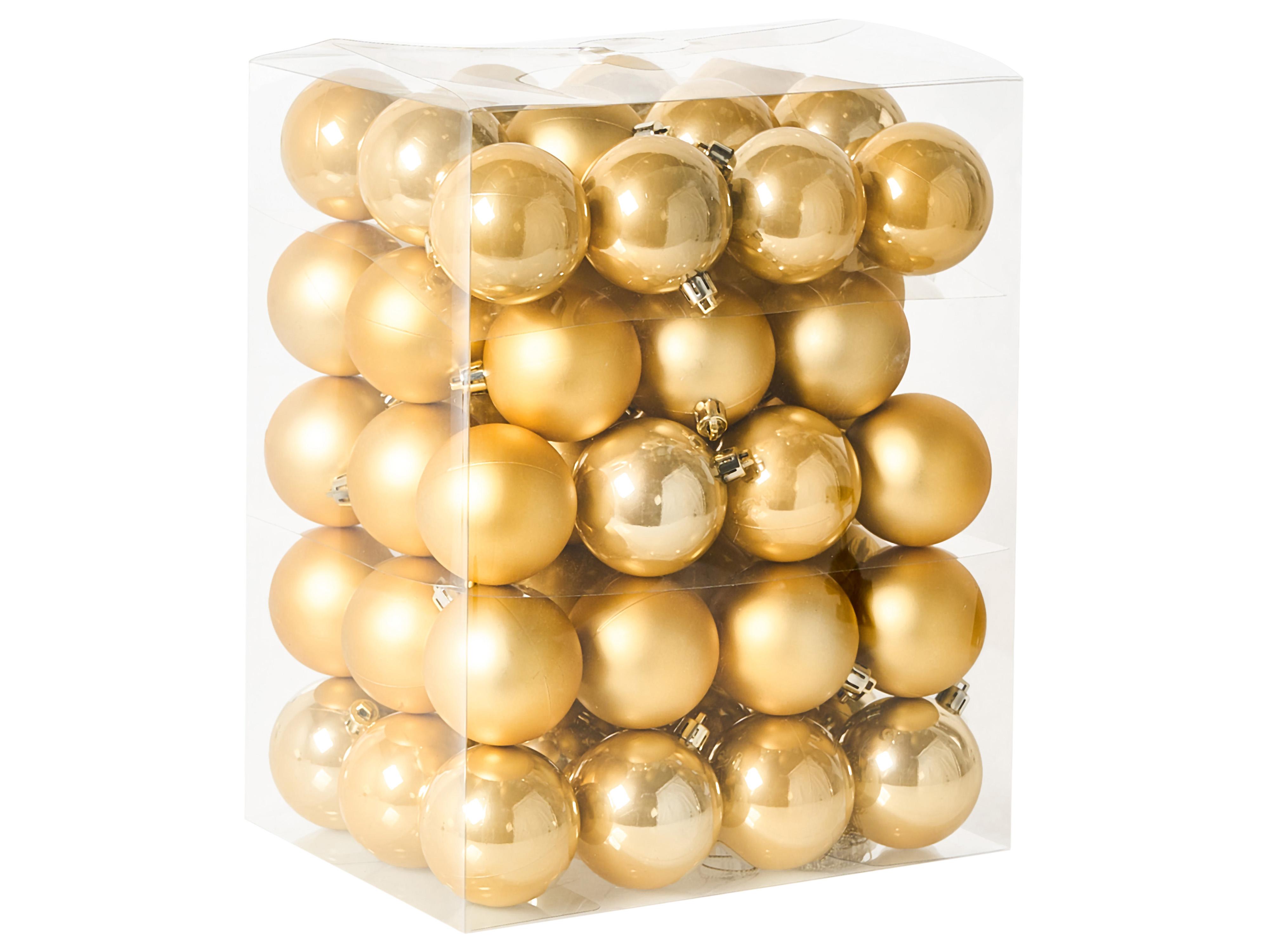 Set van 60 kerstballen FEGEN Goud