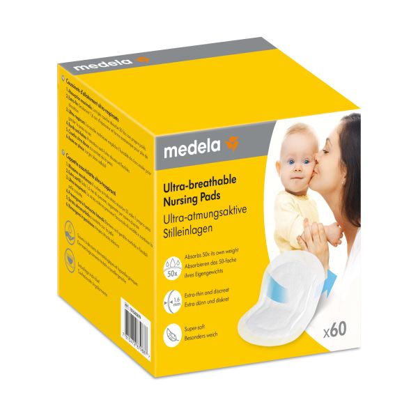Medela Zoogcompressen - Ultra-Ademend - 60 Stuks