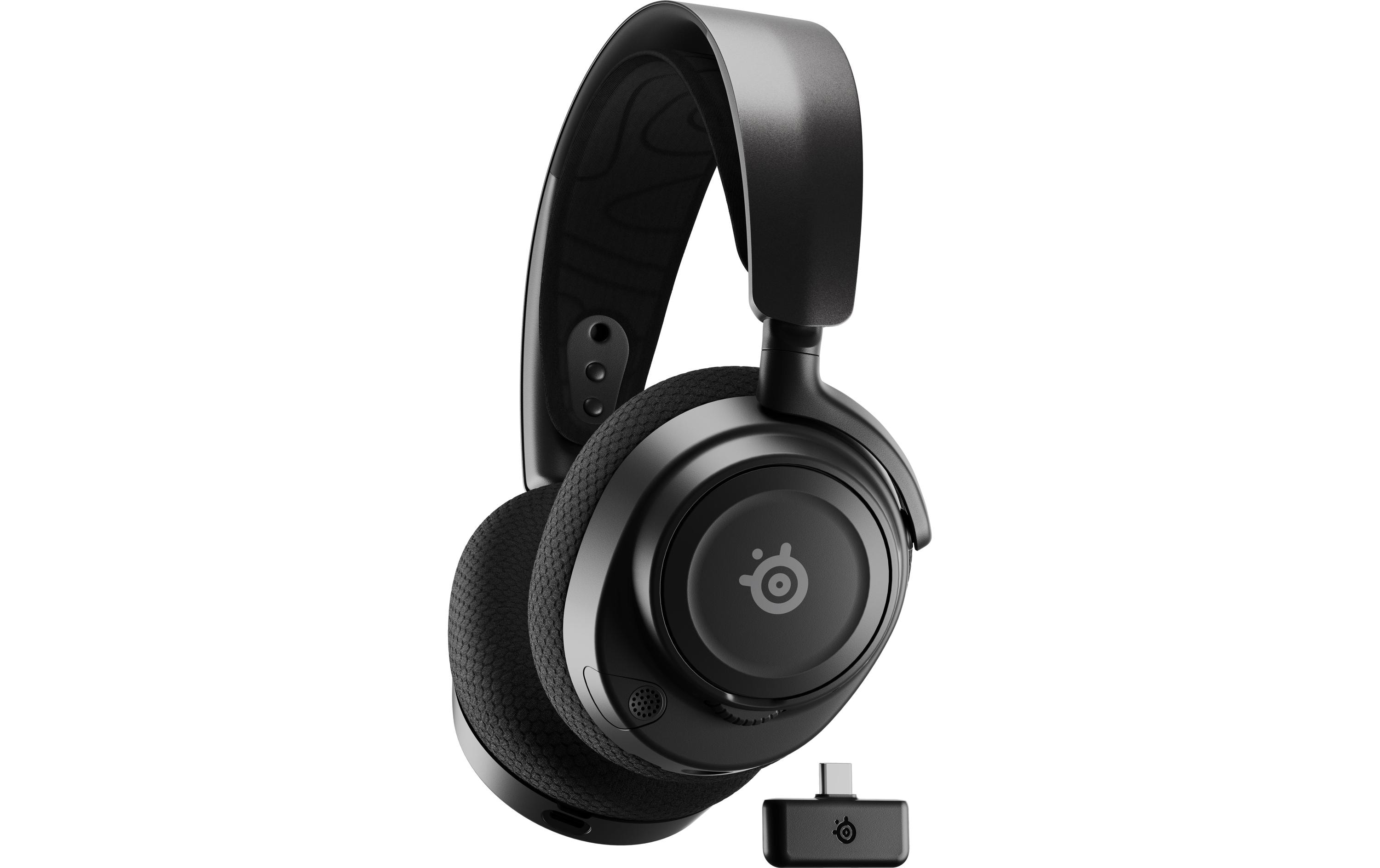 Headset Arctis Nova 7 Schwarz<br>Kabelloses Gaming-Headset mit Surround-Sound