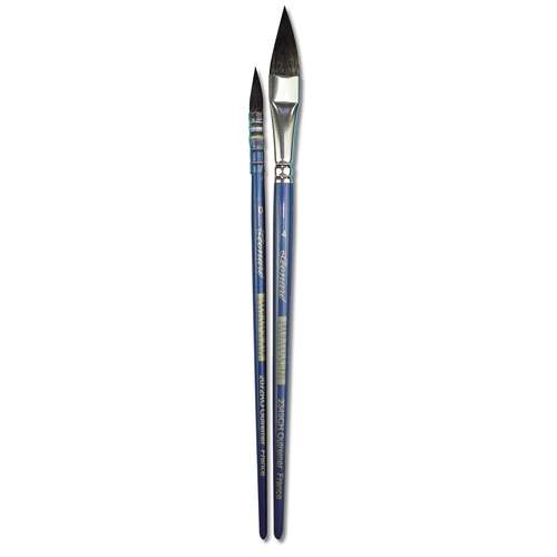 Léonard Outremer 2er- Pinselset, Fehhaar-Imitation