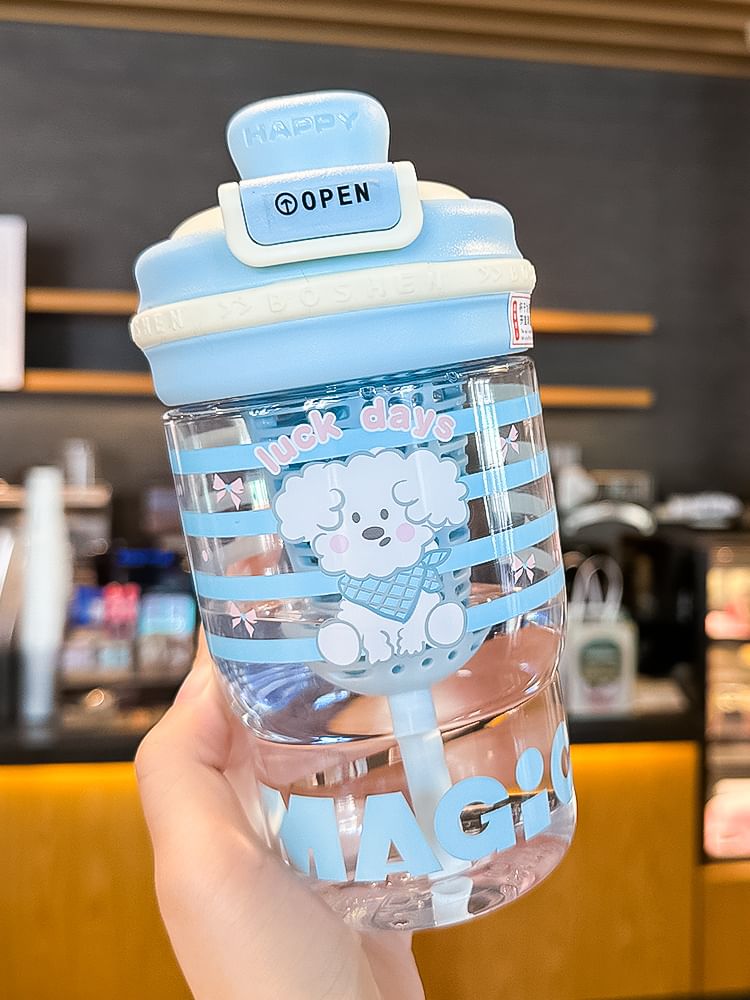 Choyce - Print Plastic Thee-infuser Drinkfles (Diverse ontwerpen)