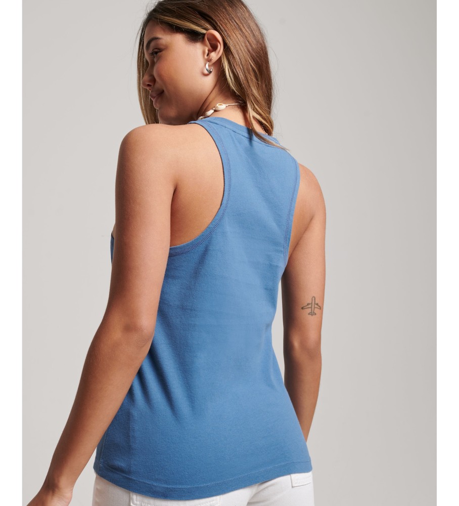 Camiseta Superdry Vintage Cooper Classic azul