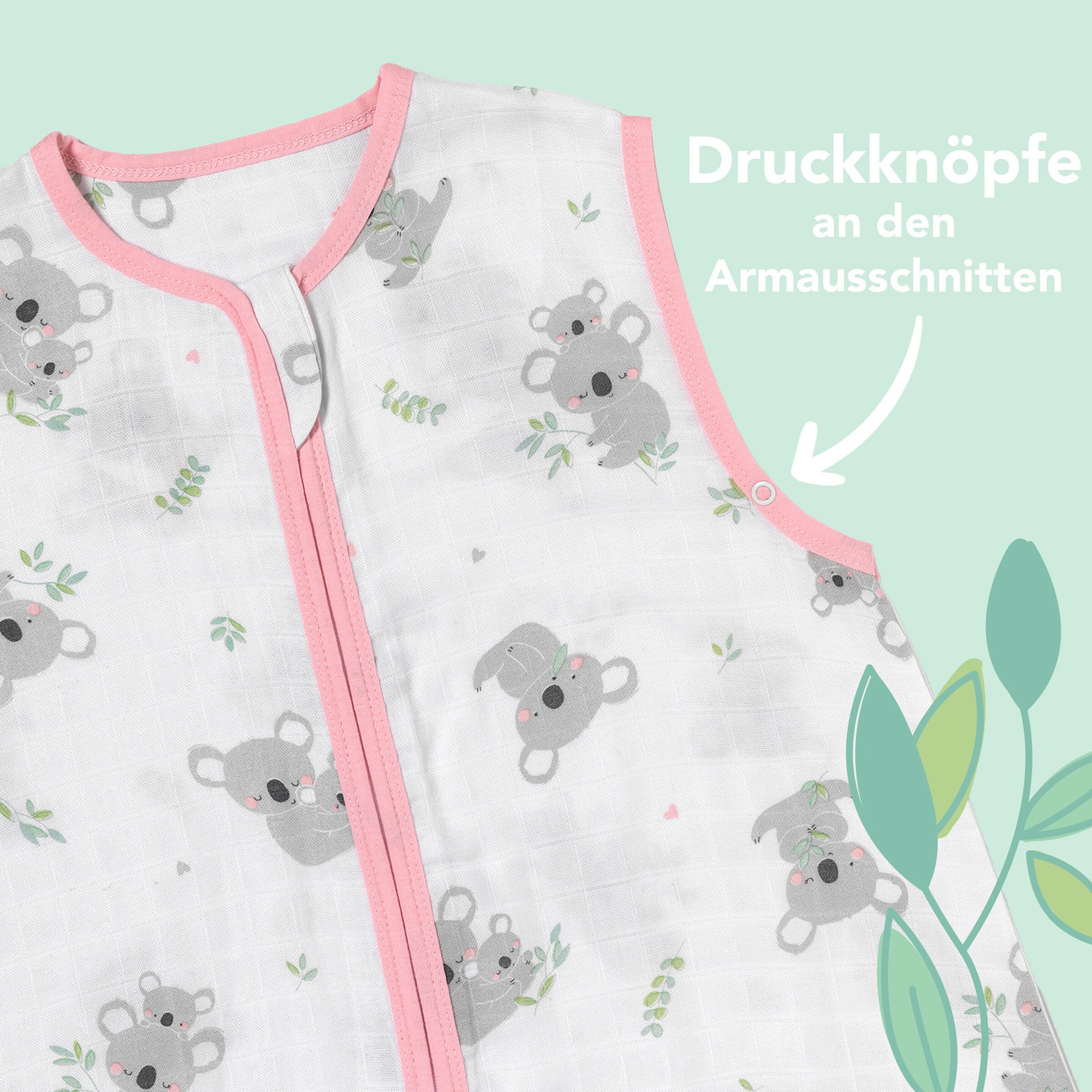 schlummersack Schlafsack mit Füßen 0.5 Tog Koala