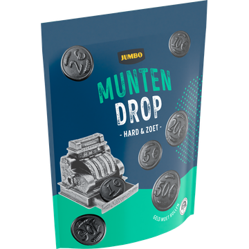 Jumbo Munten Drop Hard & Zoet 350 g