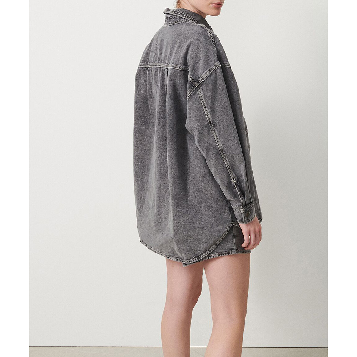 AMERICAN VINTAGE<br>Bainha larga em jeans verwassen JAZY