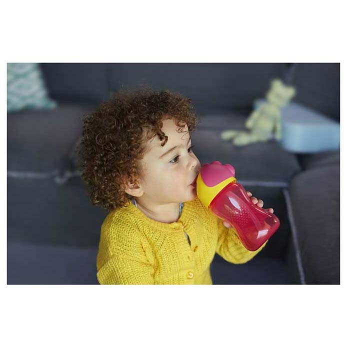 Philips Avent rietjesbeker 300ml 12+ maanden roze