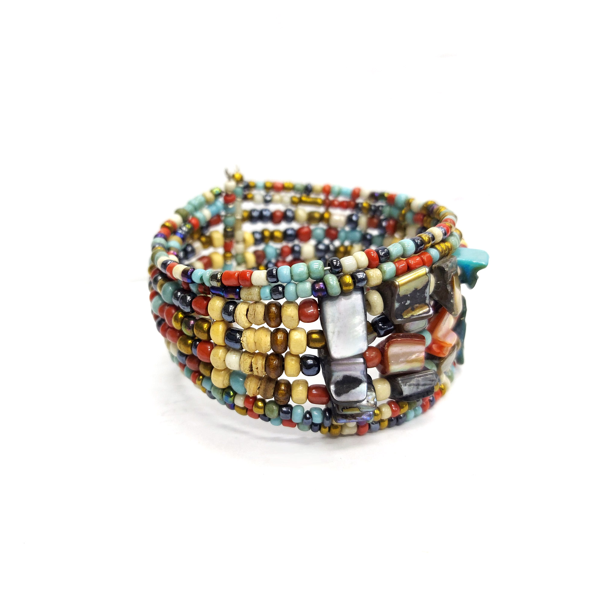 Armband 'Rubine', multicolor, L 9 cm, B 4 cm, H 2 cm günstig bestellen