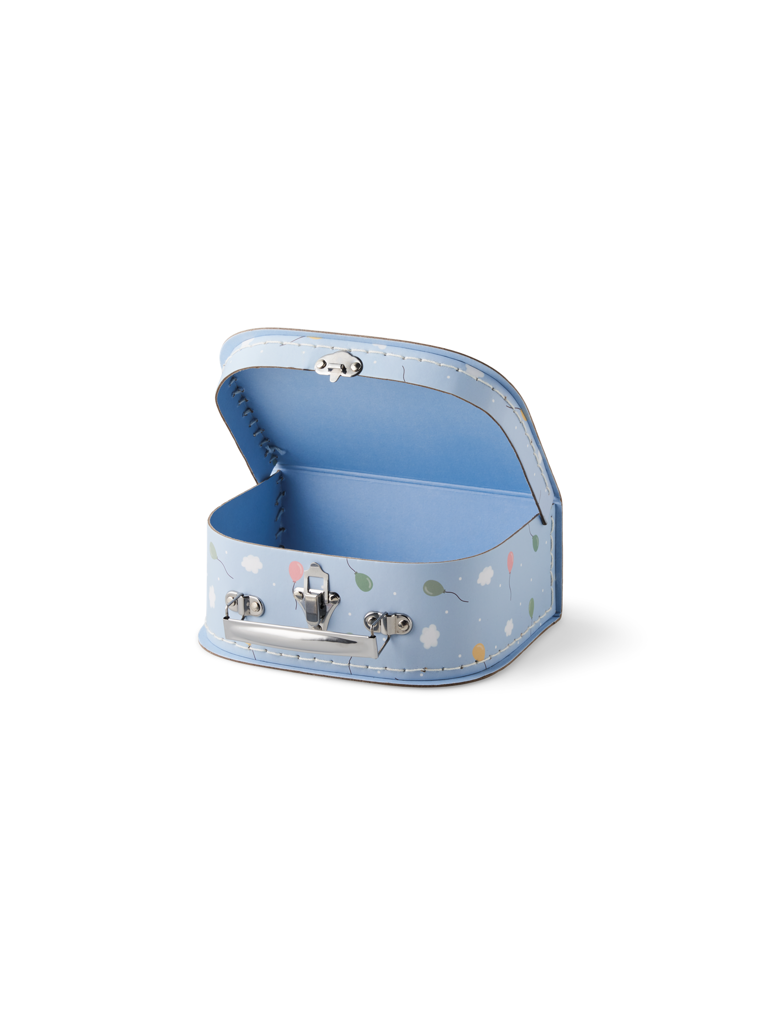 Børnekuffert | Pap. 20 x 15 x 8 cm. | Ice Blue, Blue