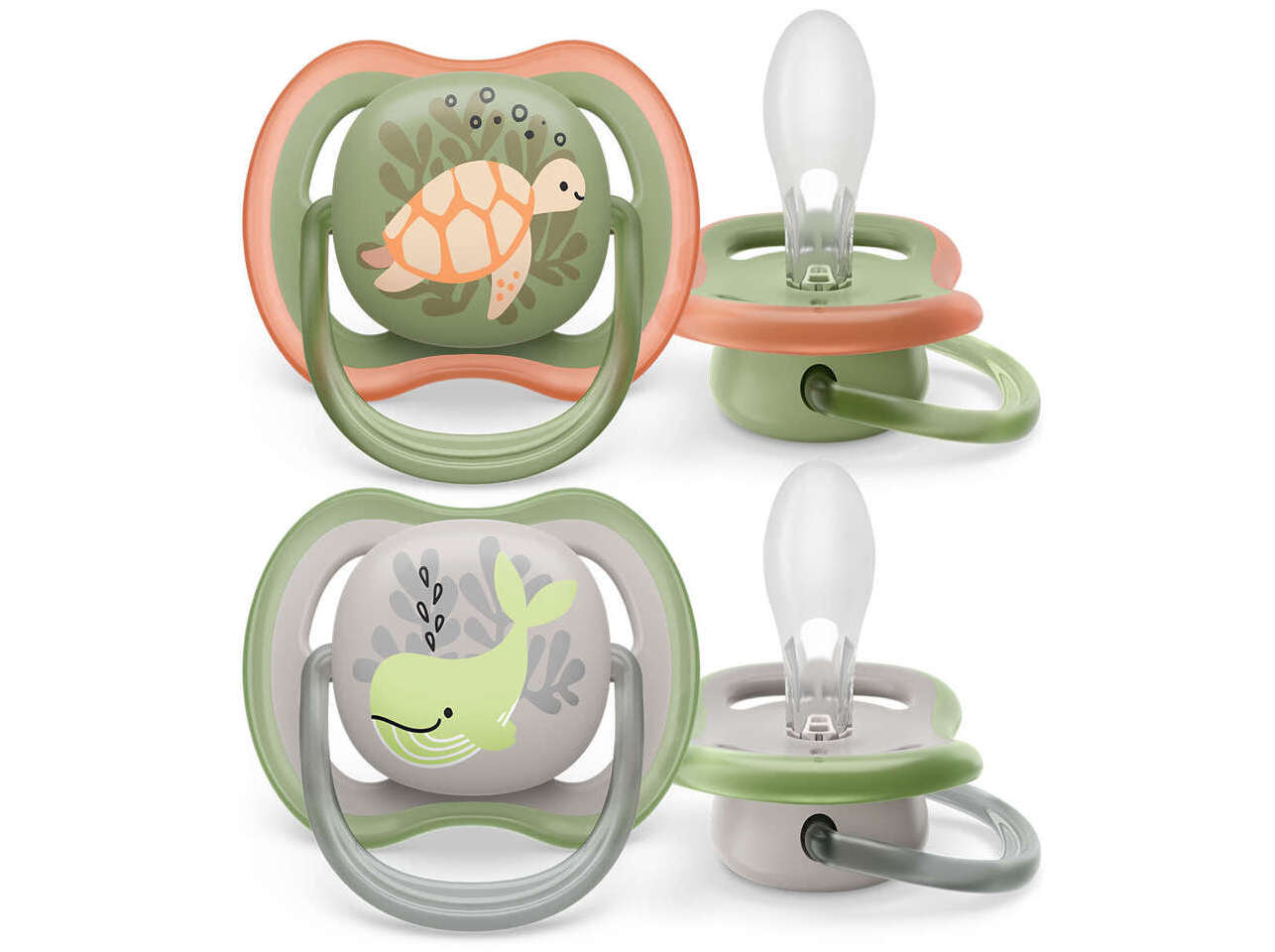 CHUPETA AVENT ULTRA AIR DECO AZUL 6-18M 2UN