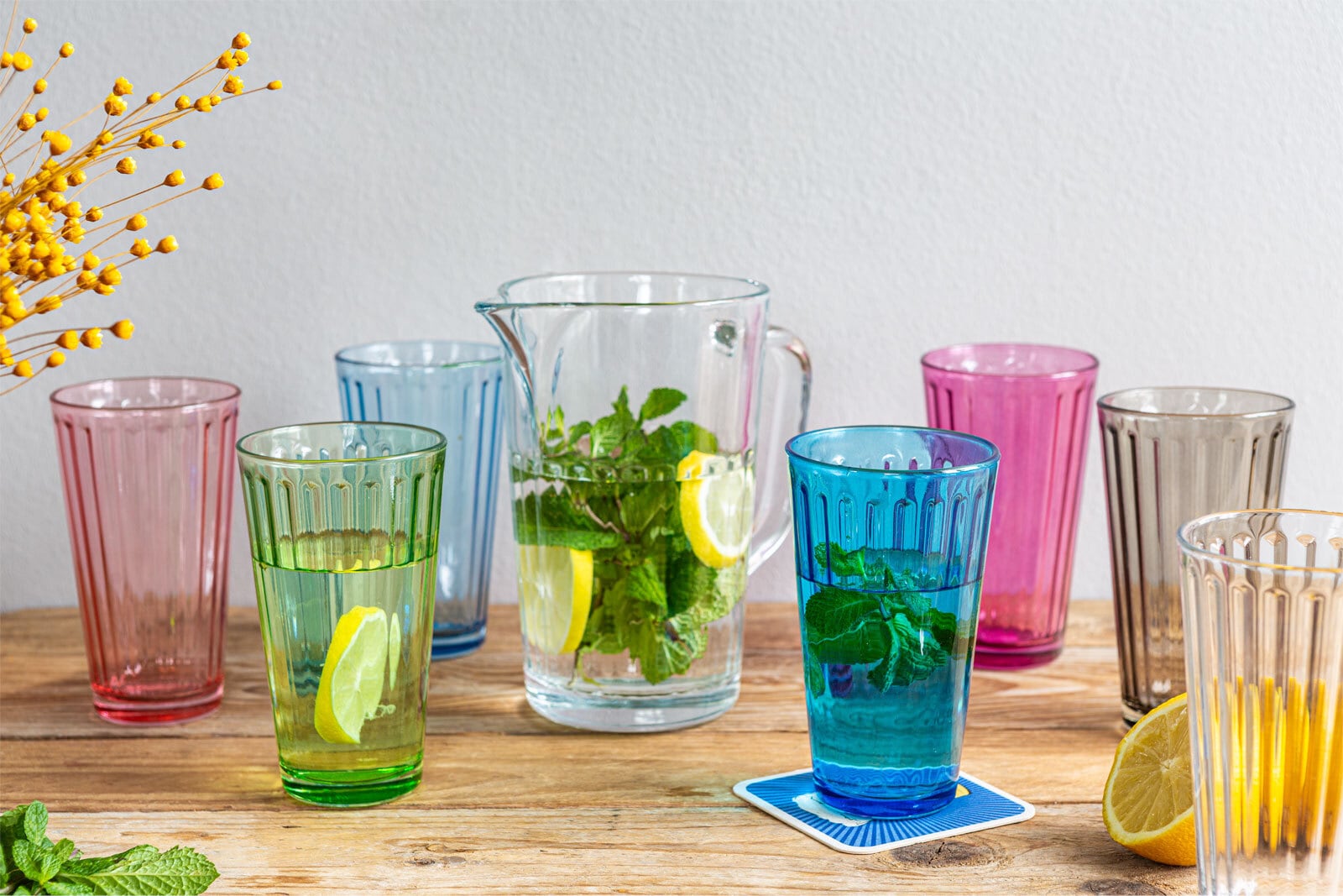 Ritzenhoff & Breker Longdrinkglas LAWE blau