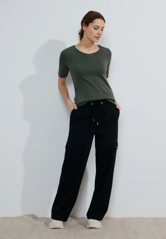 Basic T-Shirt - strong khaki