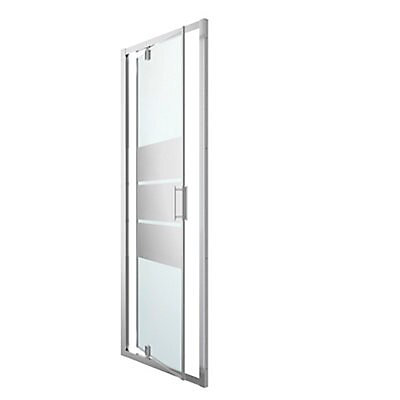 Porte de douche pivotante GoodHome Beloya miroir 70 cm