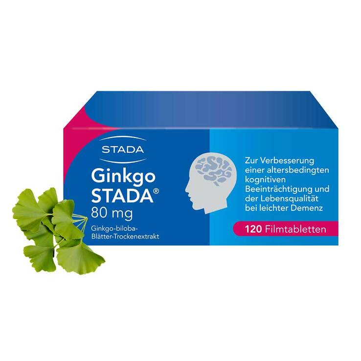Ginkgo STADA® 80 mg Filmtabletten, 120 St