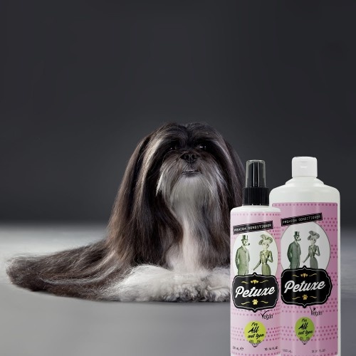 Petuxe condicionador vegano bifásico para animais de estimação