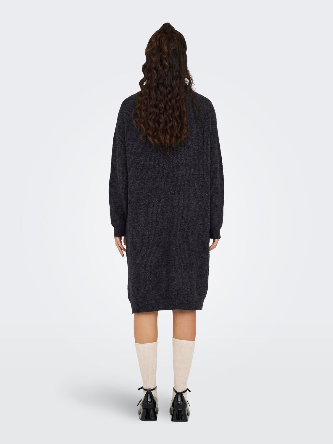 ONLSILLY Strickpullover Dark Grey Melange