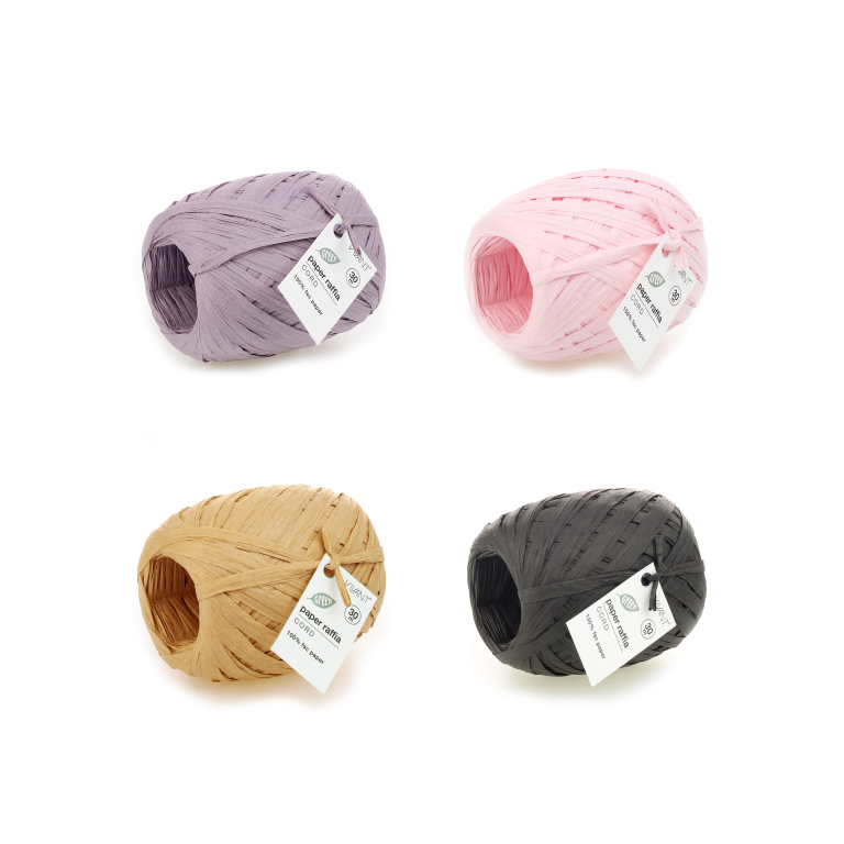 Raffiaband Papier