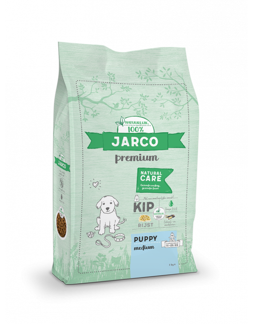 Jarco Dog Natural Medium Puppy Kip - Hondenvoer