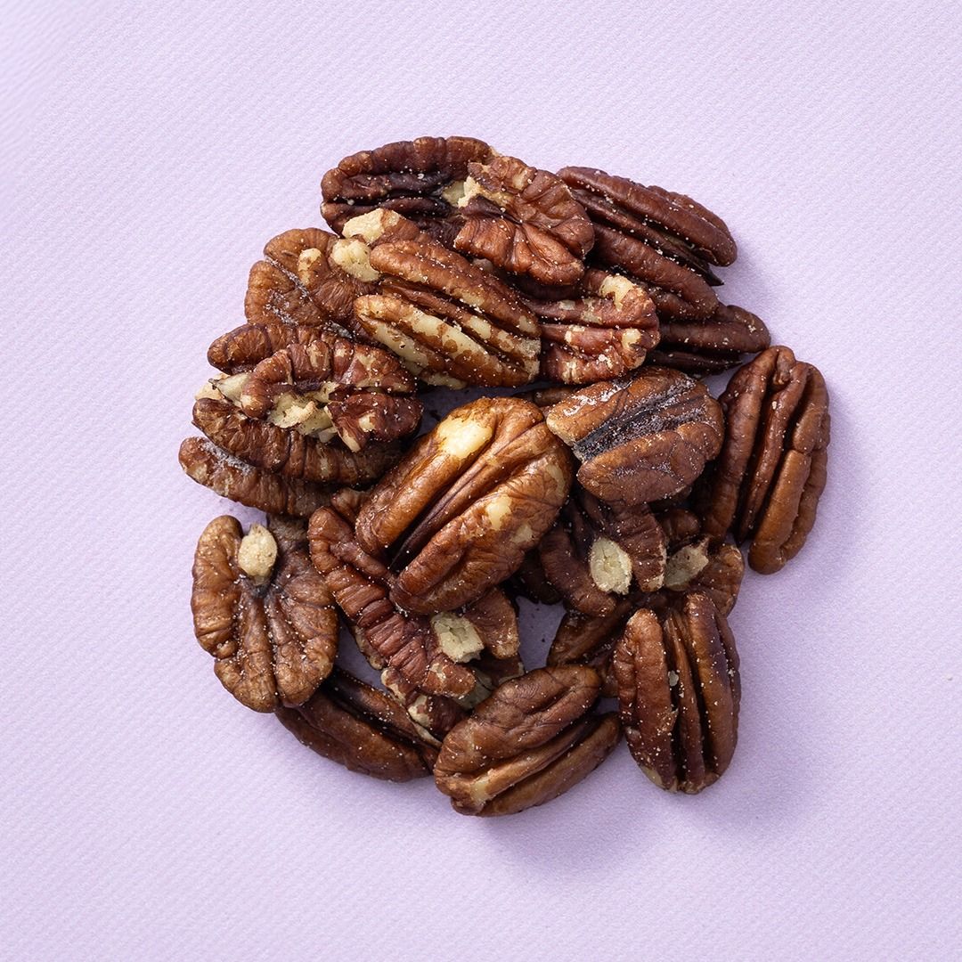 Pecannoten gebrand gezouten
