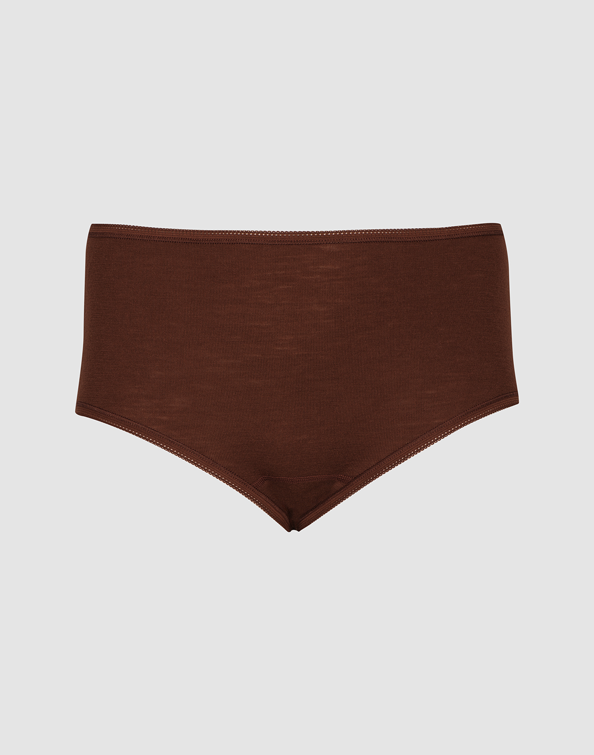 Plus size maxi-slips van merinowol voor dames