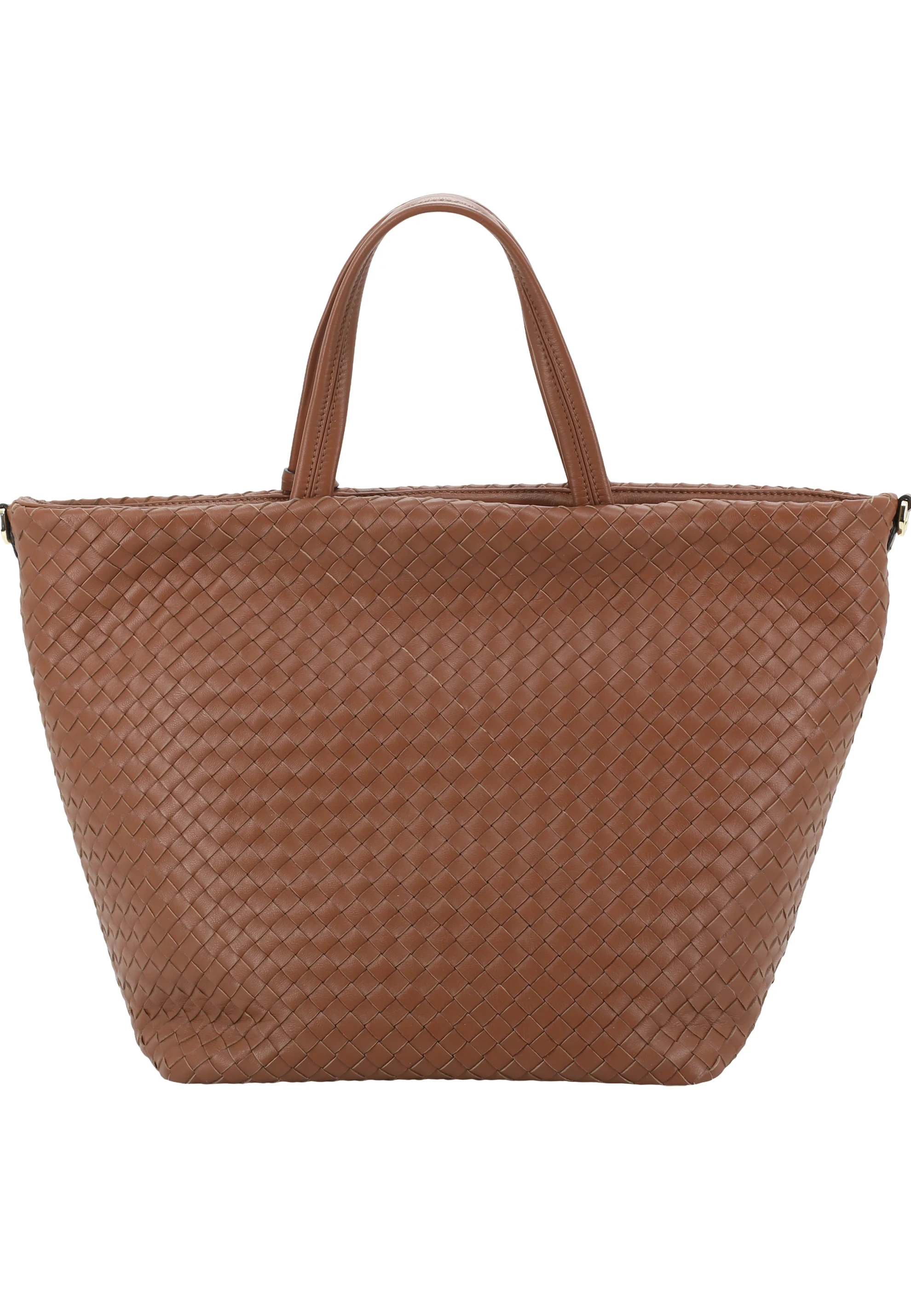 shopper ALBA Leather Piuma Weaving Standard