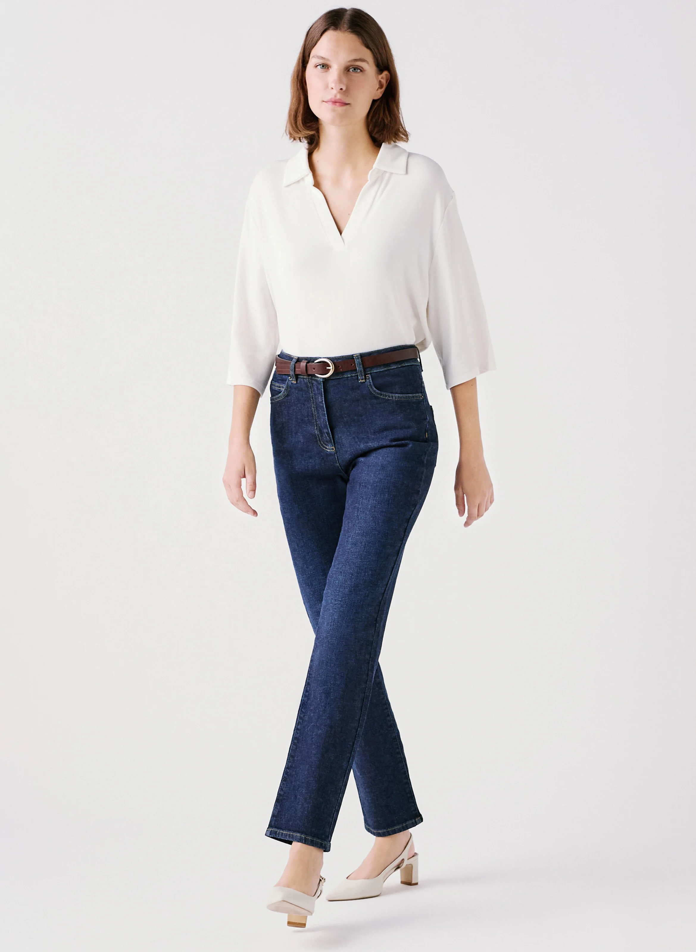 POP - Jean droit | Bleu