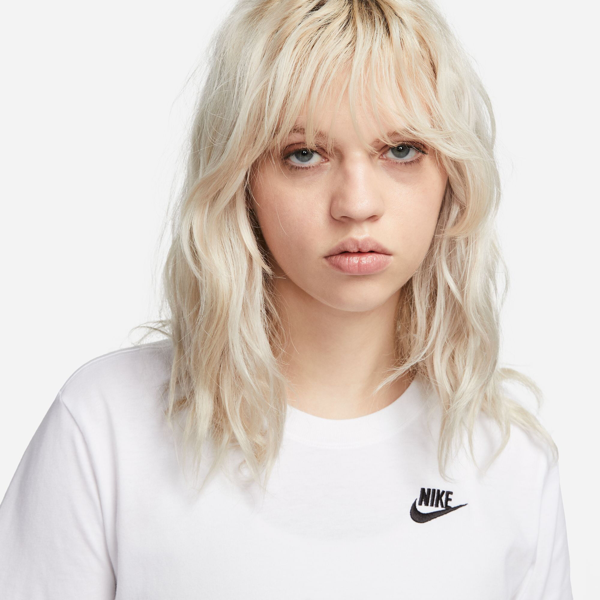 Nike New Sportswear Club T-shirt Femmes - Blanc