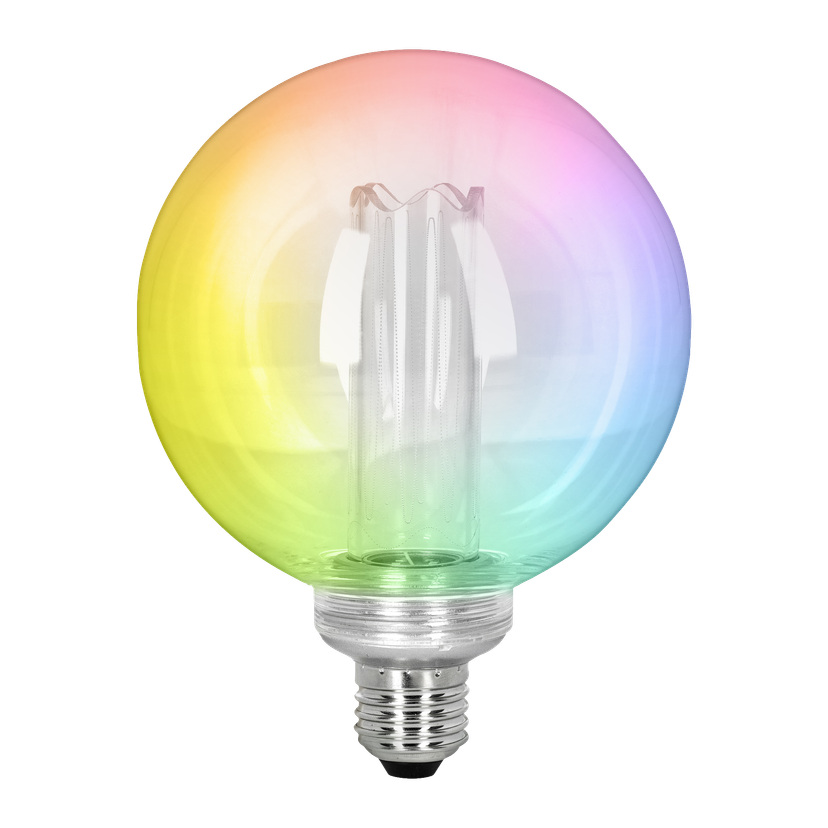 Appstyrt kulepære LED E27 3,5 W 140 lm