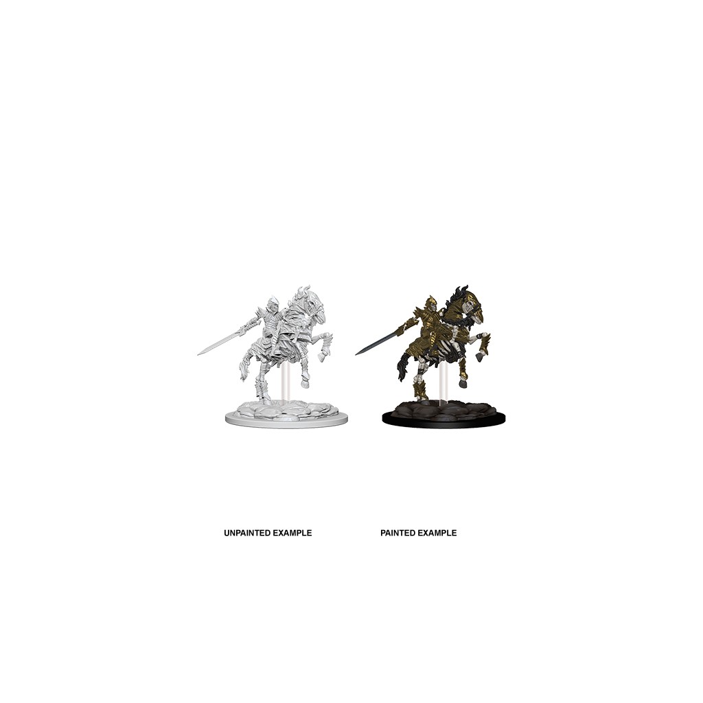 Pathfinder Deepcuts Unpainted Miniatures: Skeleton Knight on Horse