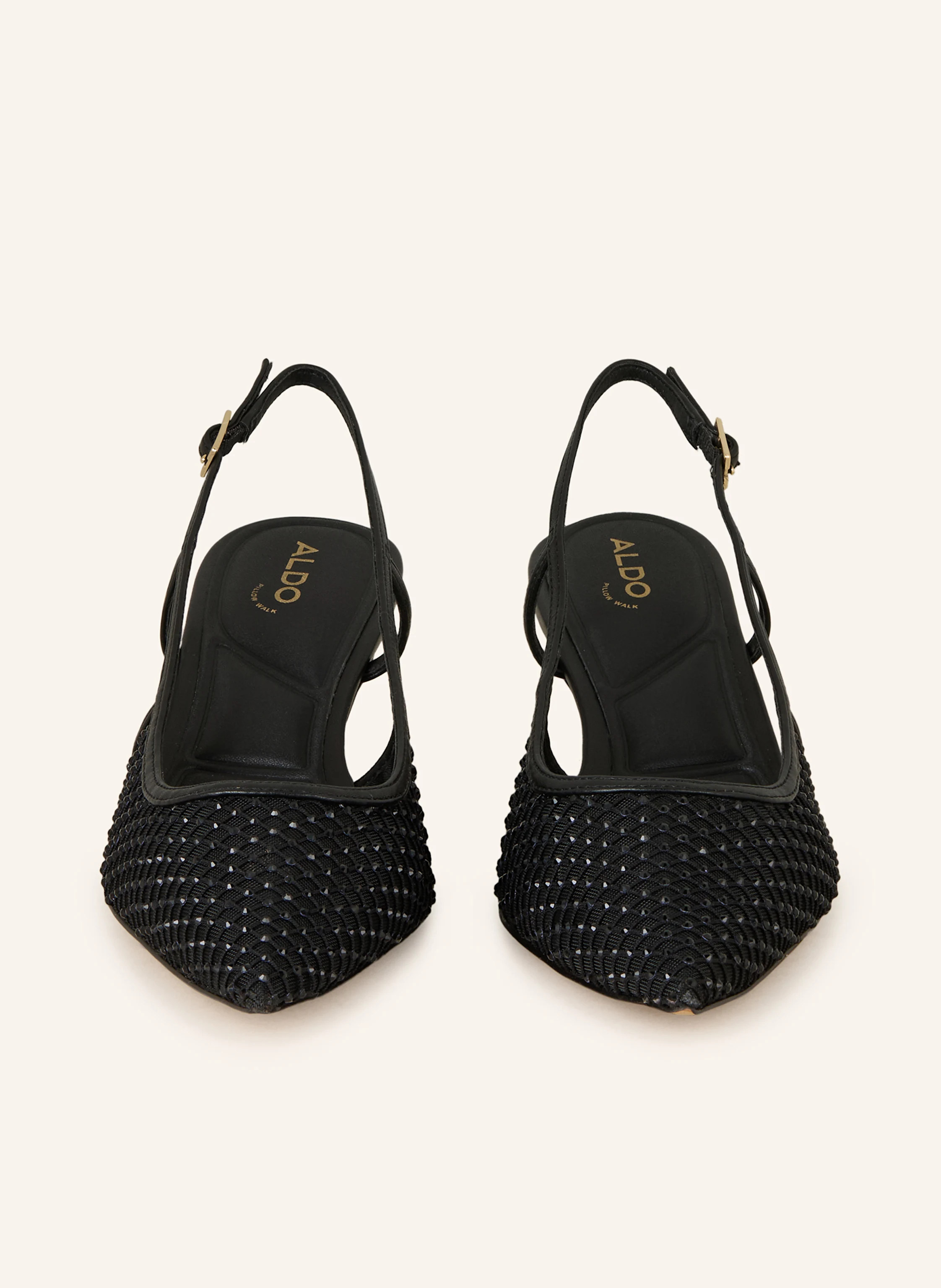 ALDO Slingpumps mit Schmucksteinen