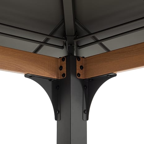 Stålpavillon pasu - 300cm x 300cm