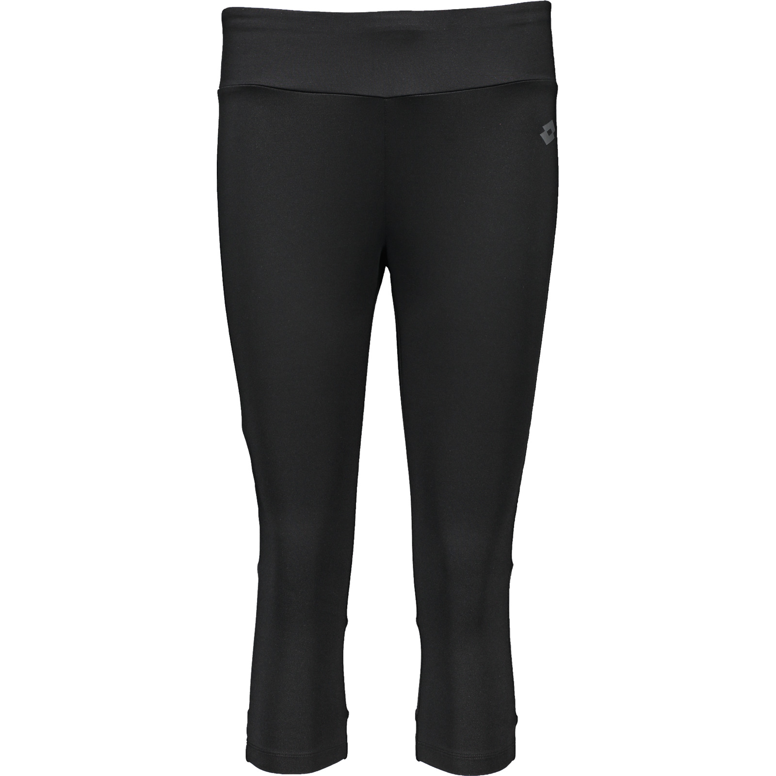 Lotto Damen-3/4-Leggings Mesh XXL, schwarz