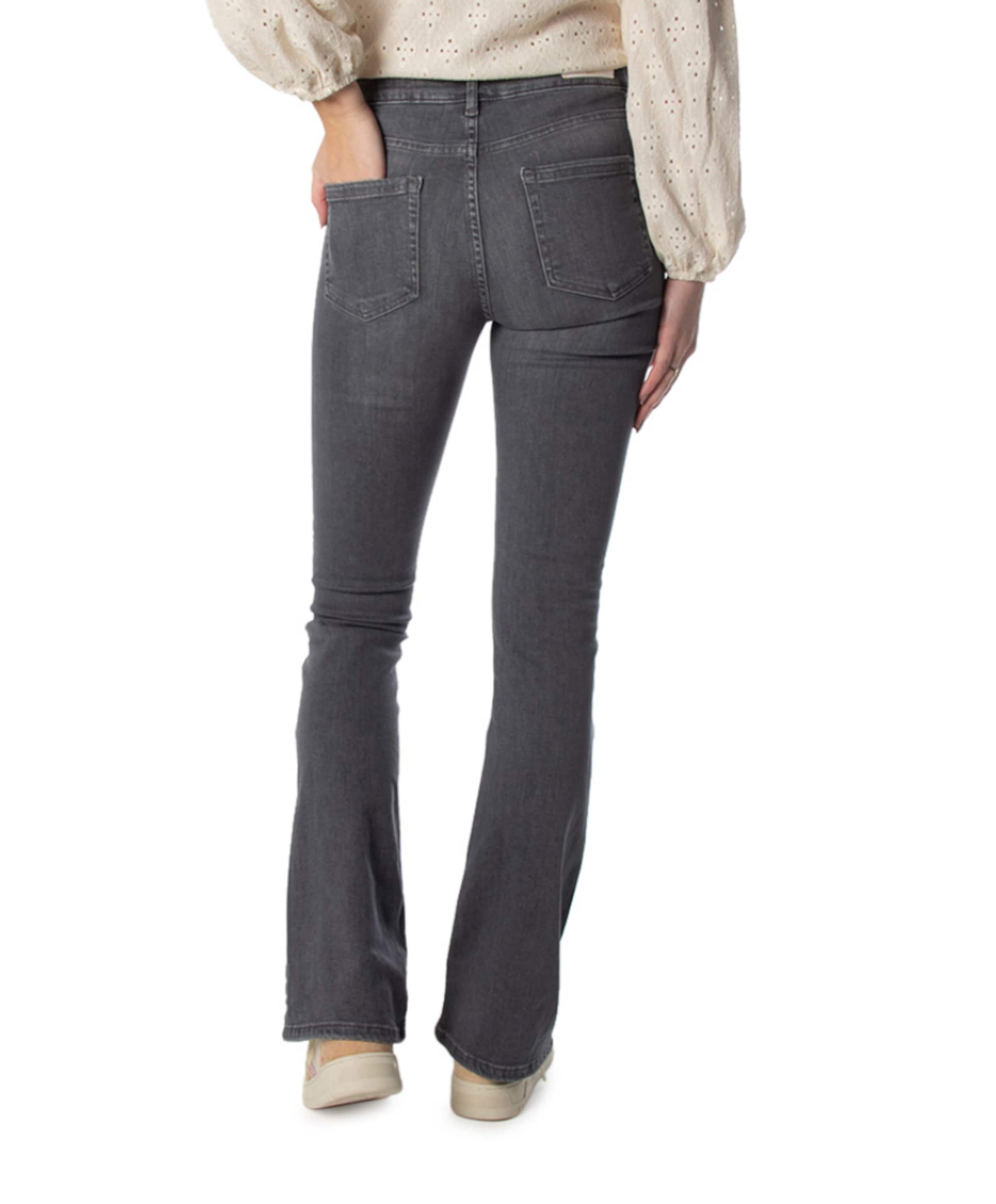 Only ONLBLUSH LIFE MID FLARED TAI0918 dames jeans grijs