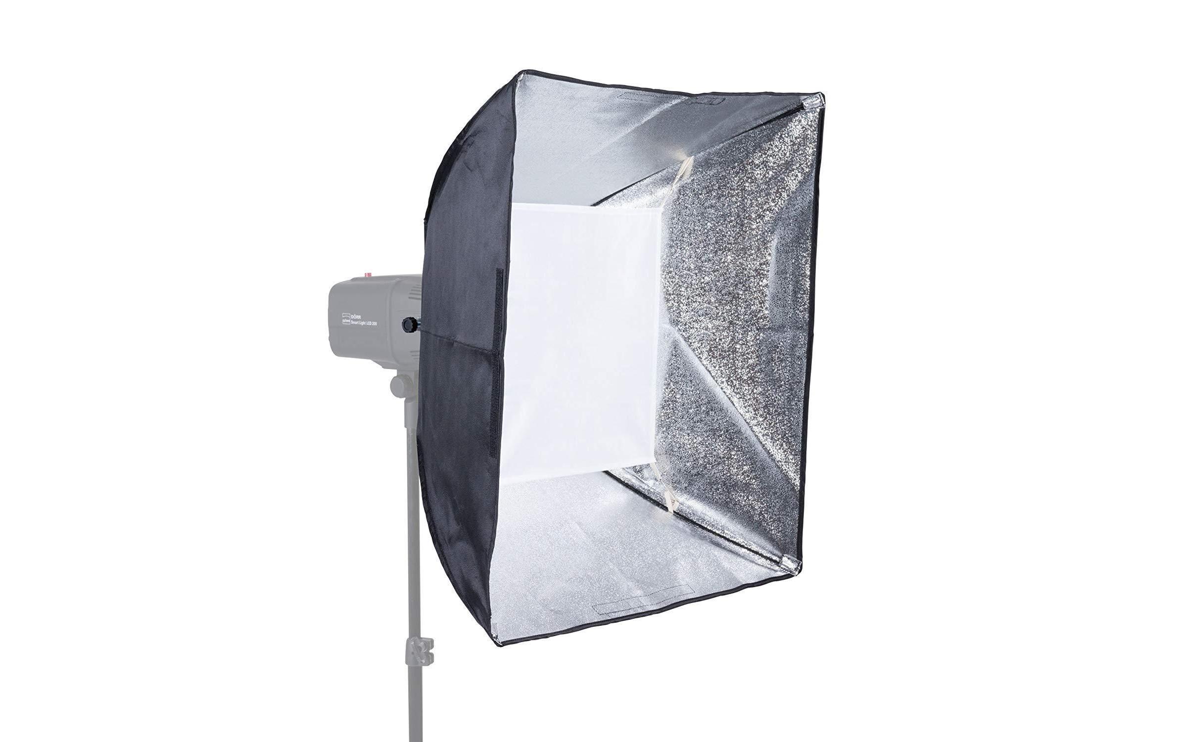 Softbox SLBL 60x60cmFür eine natürliche, gleichmässige Beleuchtung