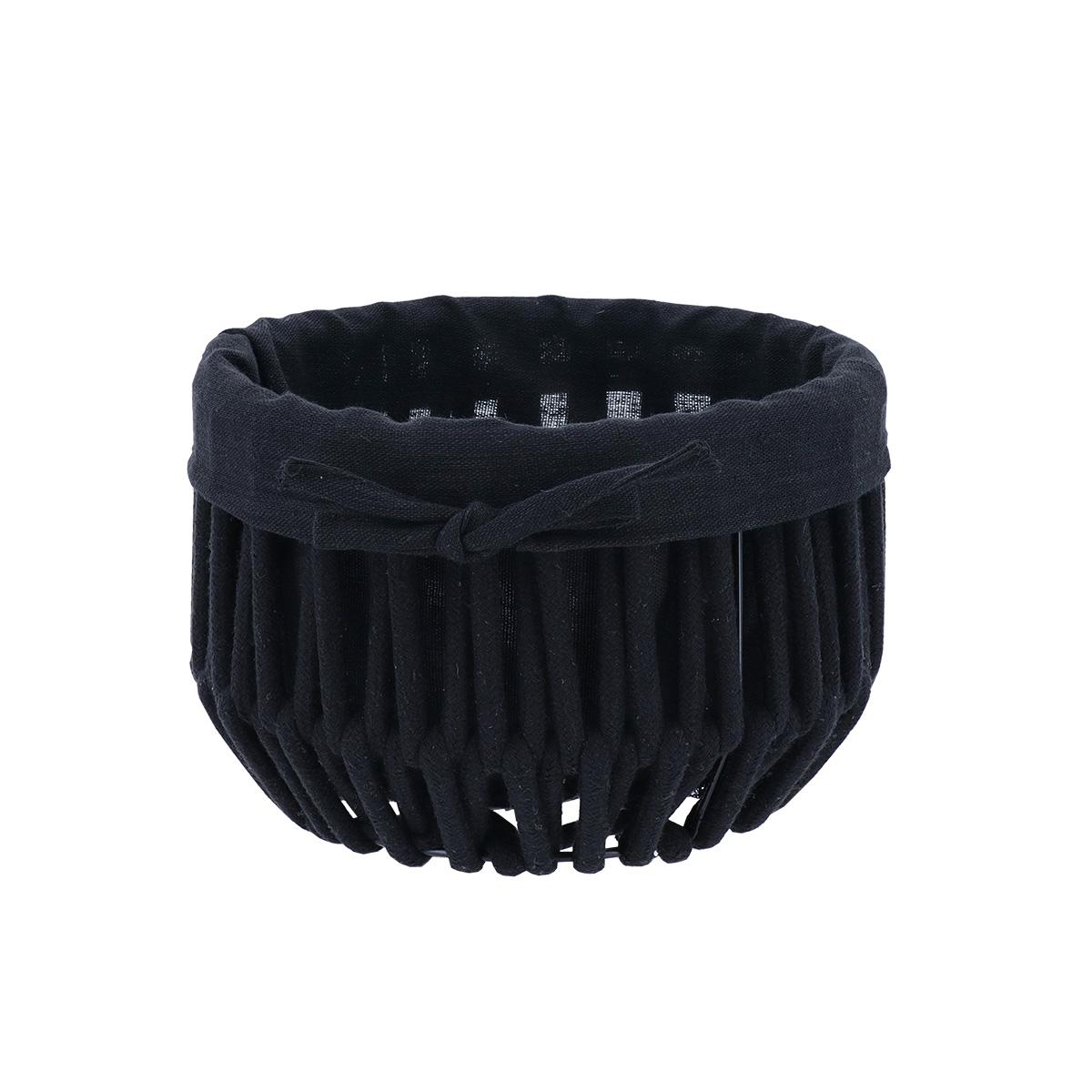 PETITE PANIERE FACON CORDE NOIR