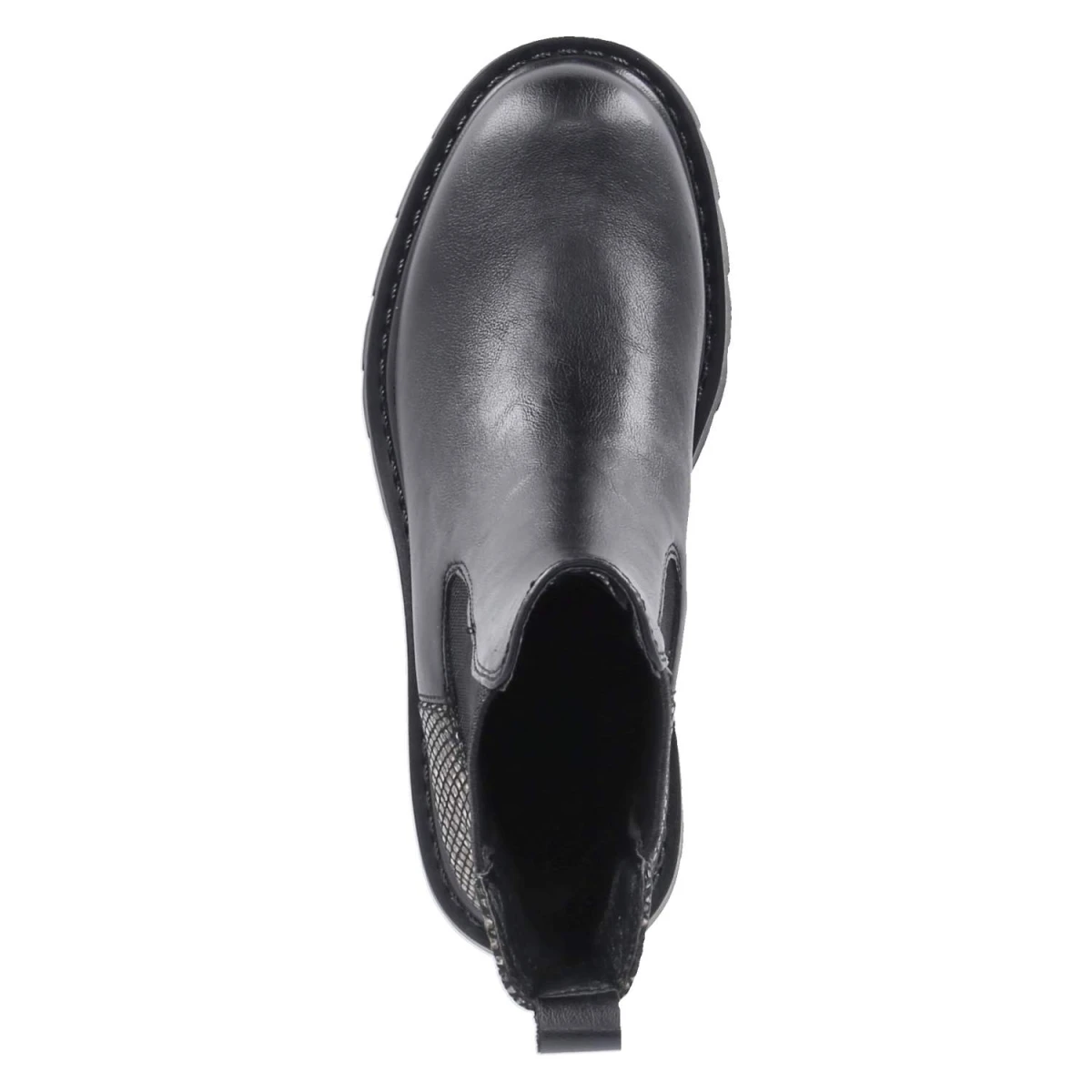 TamarisChelsea Boots - BLACK SNAKE