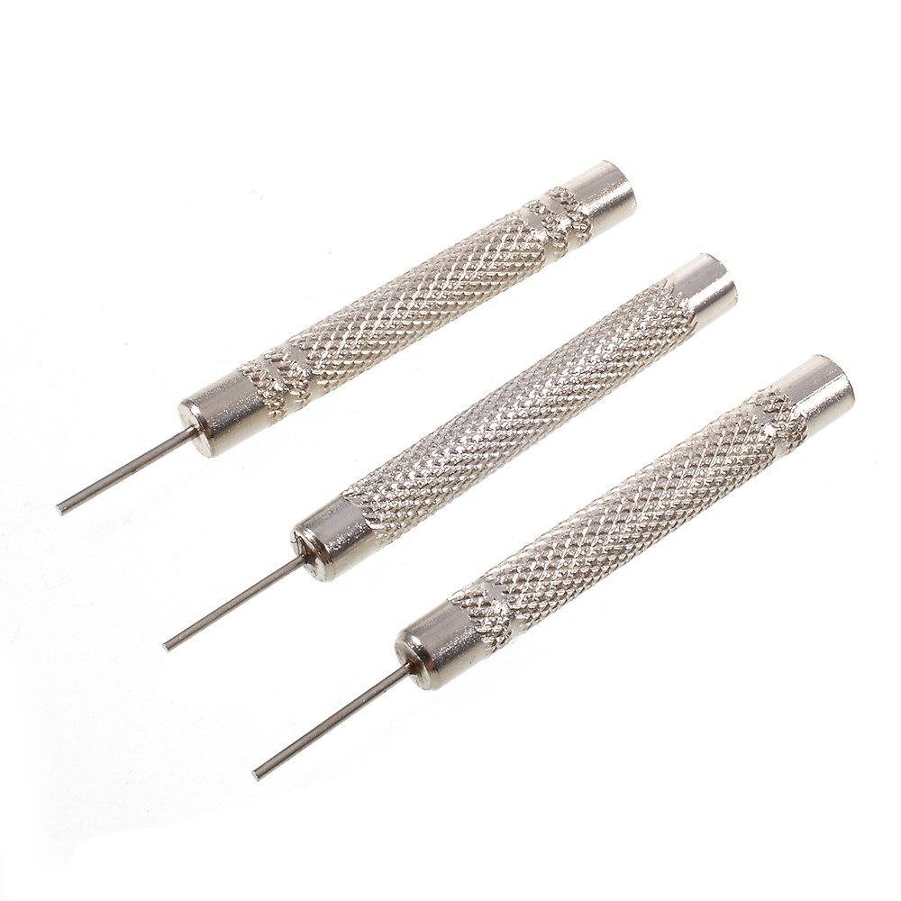 (13-tlg. Set) Universal Uhrenwerkzeug Set für Uhrenreparatur mit Pinzette / Gliederentferner / Uhrengehäusehalter / Schraubendreher