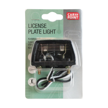 Carpoint Kentekenverlichting 12V E11 72mm