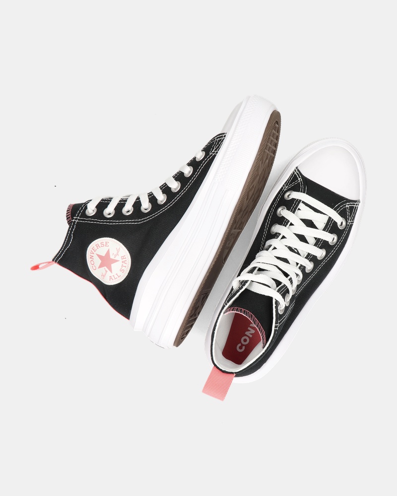 Converse Chuck Taylor All Star Move Platform Hoge sneakers  - zwart