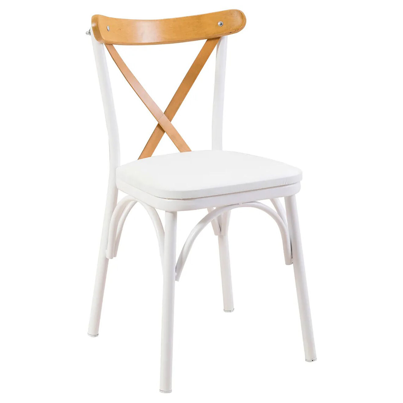 Homitis Table extensible + 4 Chaises Oliver chêne/blanc