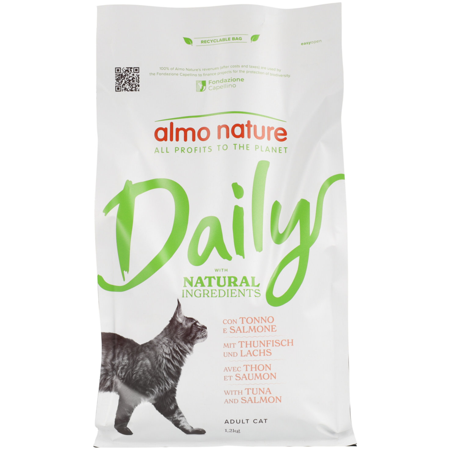 Almo Natural Daily Trocken Katzenfutter Thunfisch