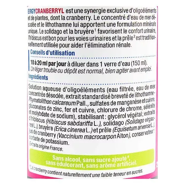 Nutergia Ergycranberry 250ml