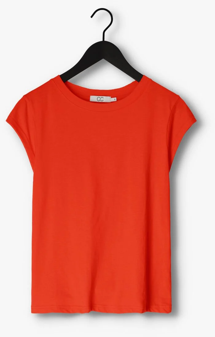 CC HEART oranje cc heart t-shirt basic t-shirt