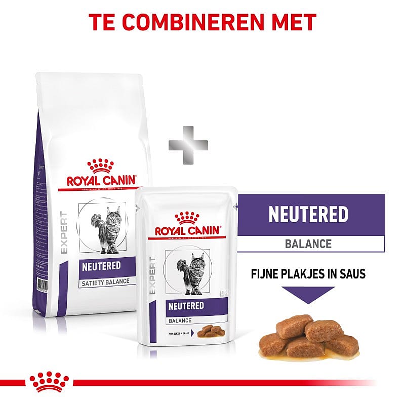 Royal Canin Neutered Satiety Balance - Kattenvoer voor gecastreerde/gesteriliseerde katten tot 7 jaar