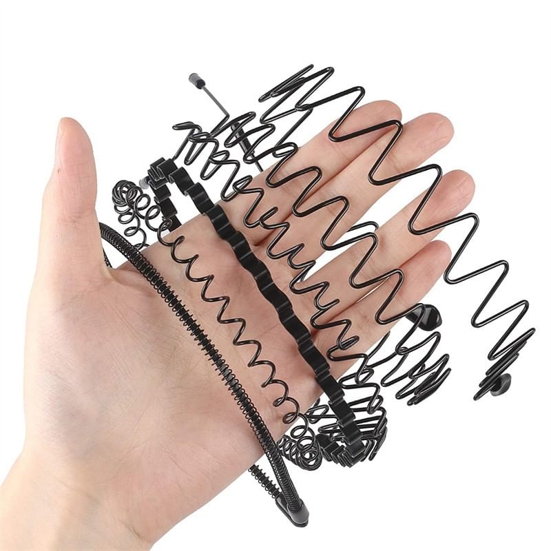 Lilafey - Effen smalle haarstyling hoofdband