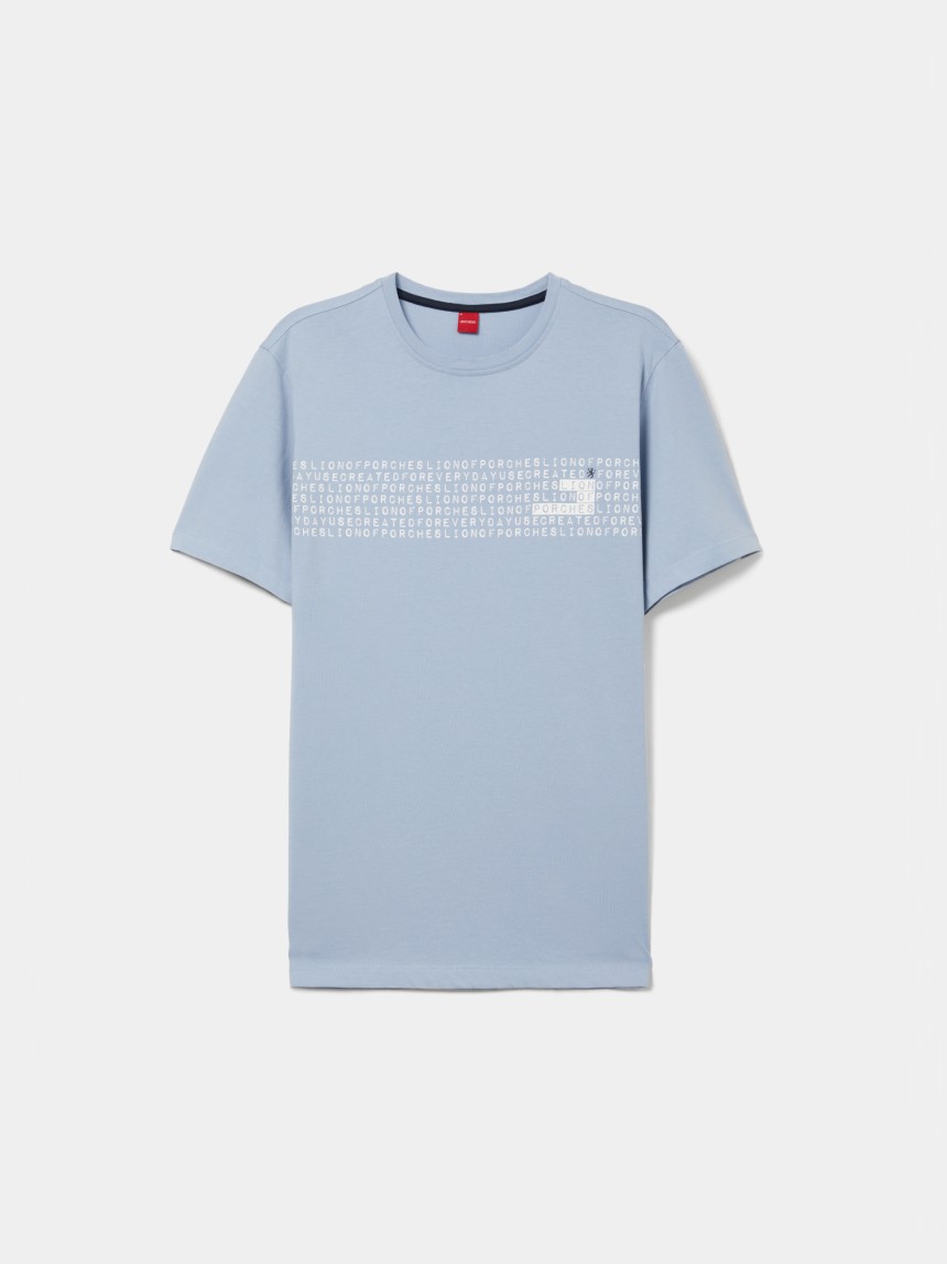 T-shirt em algodão