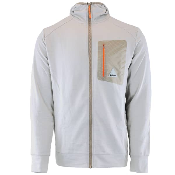 Veste polaire ORAGE RUNDLE TECH GRID LAYERING LIMESTONE