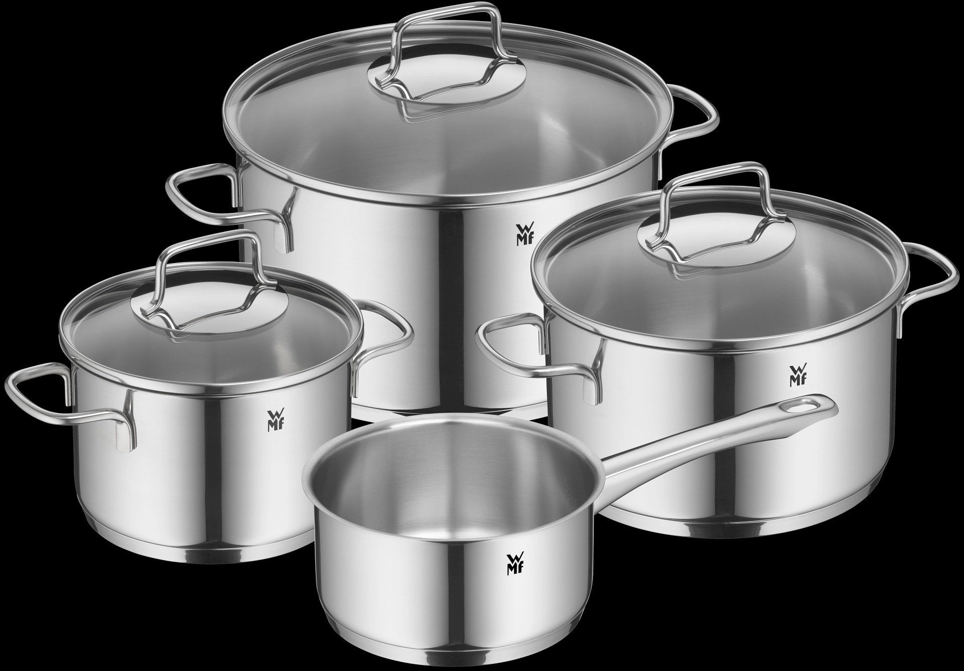 WMF Topf-Set ASTORIA 4-teilig Edelstahl