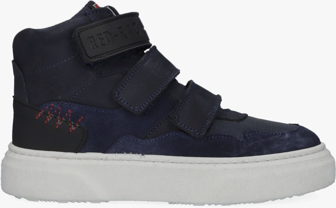 RED-RAG blauwe red-rag hoge sneaker 13499